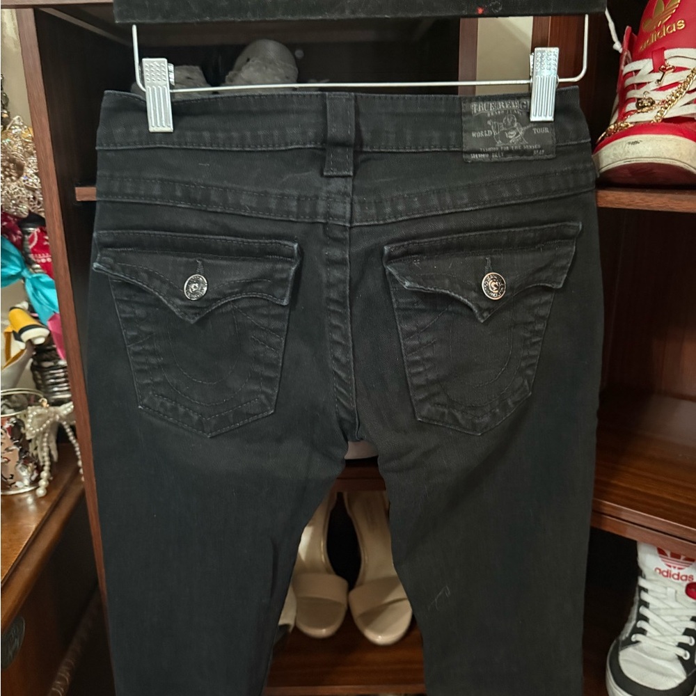 True Religion Women's Black Jeans